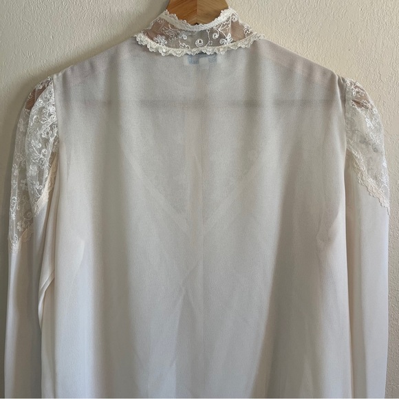 Vintage 70’s Prairie Button Up Blouse - Picture 10 of 11